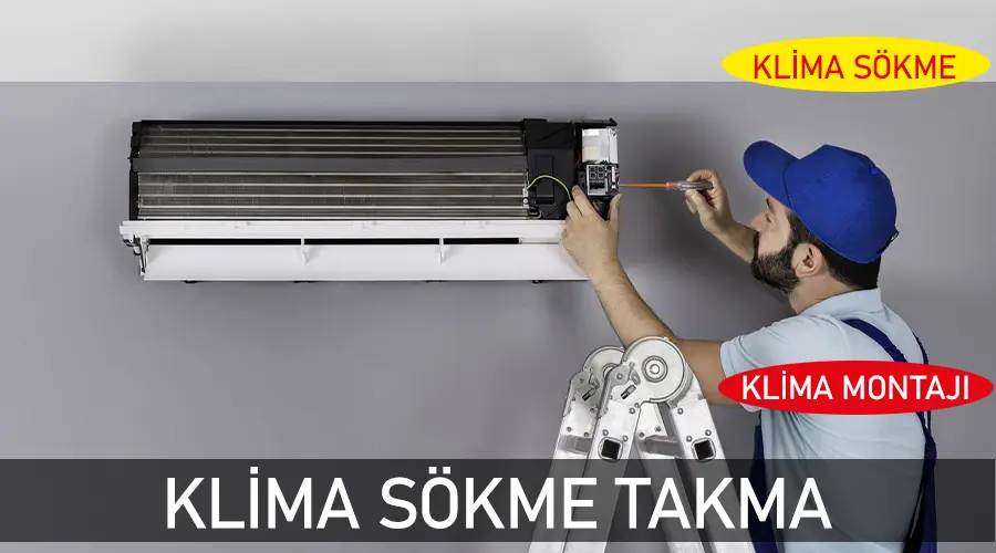 Ataşehir klima sökme takma
